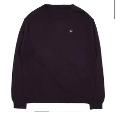 ザコールデストモーメント ミニ ロゴ ウール 迷彩 PURPLE パープル L