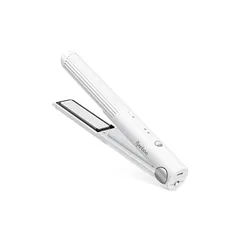 Ryanboo コードレスヘアアイロン USB充電式ヘアアイロン コードレス ミニ ストレートアイロン コードレス ワイヤレス ヘアアイロン 持ち運び 3段階温度調整 MAX200℃ (White) 1