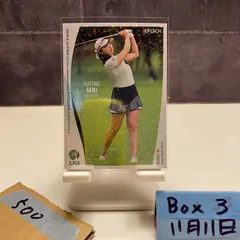 2023 EPOCH JLPGA ROOKIES & WINNERS セキユウティン Yuting Seki 女子プロゴルフ Tour Winner 92nd Gen White カード