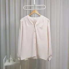 ルーズフィット ラブリー シフォン ブラウス