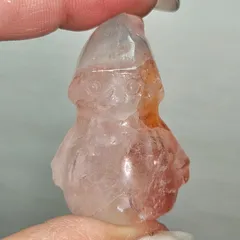 ライモナイトインクォーツ✨雪だるま⛄カービング✨