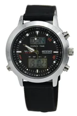 【新着商品】電波ビジネス 腕時計 人気 AS3206A］メンズ おしゃれ ブランド Artstate 防水 プレゼントラジオコントロール時計 [ 長いバッテリー寿命