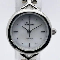 Vanesia　レディース腕時計　SS　白　QZ　【64908】