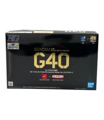 미품 BANDAI 기동전사 건담 건프라 40주년 기념 HG 1/144 건담 G40 (Industrial Design Ver.) 클리어 컬러 프라모델 건프라