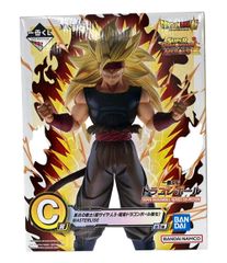 미품 반다이 드래곤볼 이치 반 쿠지 MASTERLISE SUPER DRAGONBALL HEROES 5th MISSION C상 흑의 전사(초사이어인 3·암흑 드래곤 볼 강화) 피규어