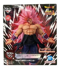 미품 반다이 드래곤 볼 슈퍼 이치 반 쿠지 SUPER DRAGONBALL HEROES 5th MISSION 붉은 가면의 사이어인(초사이어인 로제풀 파워) MASTERLISE 라스트 원 ver. 피규어