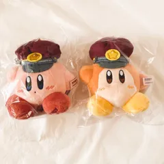 星のカービィ 阪急電車 コラボ グッズ　2個セット マスコット ワドルディ カービィ ぬいぐるみ 阪急コラボ KIRBY 公式　日本限定