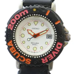 セイコー SEIKO 3E35-002C SCUBA スキューバ 200m 腕時計 ダイバーズ