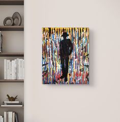 悪魔に魂を売る剣闘士 / モダン画 キャンバス 117×91㎝ F50号 原画のみ