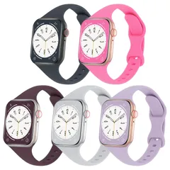 素材 ソフトシリコーン 防汗 ベルト 交換 に対応 スポーツストラップ スリム 42mm iWatch 38mm 44mm Ultra 40mm 45mm 41mm Series 49mm バンド 8/7/SE/6/5/4/3/2/1 バンド watch ap