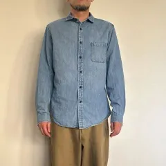 OLD GAP 90's デニムシャツ ヴィンテージ　オールドギャップ L