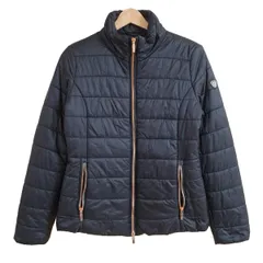 EMPORIOARMANI(エンポリオアルマーニ) ブルゾン サイズS(USA) レディース - 黒 長袖/中綿/EA7/冬