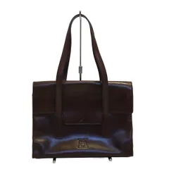 HIROFU(ヒロフ) ショルダーバッグ - ダークブラウン レザー