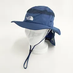 THE NORTH FACE キッズ サンシールドハット 帽子 ハット ネイビー レディース ザノースフェイス【中古】5-1108G◎