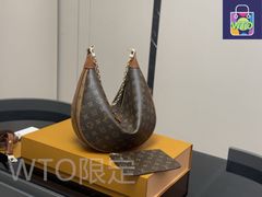 ロエベ ネックポケット ショルダーバッグ カーフ ブラック ブレード