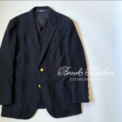 極希少 80S アメリカ製 ブルックスブラザーズ BROOKSEASE 紺ブレ