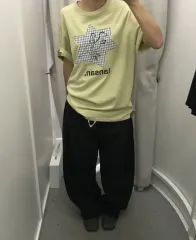 鉄様宝石箱Xタン恐竜 Tシャツ ライム(S)