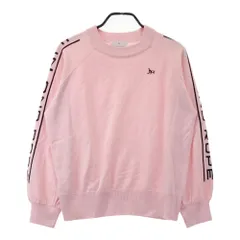 サイズ：L JUN&ROPE ジュン アンド ロペ  長袖ニットセーター ウール混  ピンク系 [240101561387] ゴルフウェア レディース ストスト