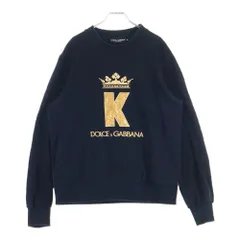 美品 ドルチェアンドガッバーナ スウェット トレーナー ロゴプリント L相当 美品 ドルチェアンドガッバーナ スウェット トレーナー ロゴプリント L