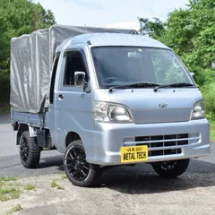 ♪［200系/500系 ダイハツハイゼットジャンボ専用］ 軽トラック 幌セット　　　　平成11年以降 取り外し可能 反射保冷 亜鉛メッキのサムネイル