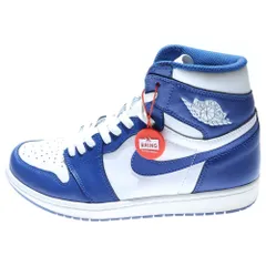 NIKE (ナイキ) AIR JORDAN 1 RETRO HIGH OG STORM BLUE 555088-127 エアジョーダン1 ストームブルー ハイカットスニーカー シューズ ブルー/ホワイト US9/27.0cm