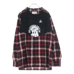 Maison Martin Margiela (メゾンマルタンマルジェラ) 17ss REBUILD CHECK L/S SHIRT 再構築 ドッキング チェックシャツ S50DL0301のサムネイル