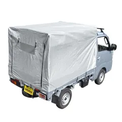 ♪ 軽トラック用  幌セット ［幅1.37×奥行1.92×高さ1.31～1.36m］　　　軽トラ 荷台 幌 カバーのサムネイル