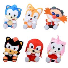 5種 SONIC＆FRIENDS ソニック＆フレンズ マスコット ぬいぐるみ SONIC & FRIENDS マスコット ソニック｜セガ フェイブ トイ製品情報公式