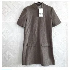 ✨新品タグ付き✨ZARA✨ザラ　レディースシャツワンピース　sizeM