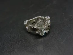 4℃ ヨンドシー SV925 ラインストーン ハートモチーフ リング 指輪 アクセサリー 約7号 レディース シルバー系 DJ9180