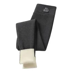 ★注目商品★[fyetemon] 裏起毛 レギンス レディース 美脚 厚手 ハイウエスト 保温 防寒 対策 レディース (M, ダークグレー) 1