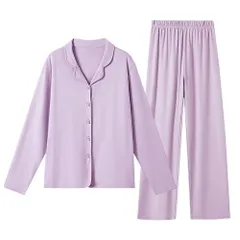 パジャマ レディース ルームウェア 上下セット 長袖 起毛 あったか 伸縮性 快適 シンプル ベーシック ゆったり 軽量 やわらか フリース 大きいサイズ pjm-022