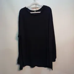 ラウンドネック 黒 長袖 Tシャツ 110 115 サイズ 春 秋 511408