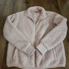 FILA ボアジャケット サイズ L 写真より少し濃いピンクです