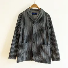 R.NEWBOLD ストライプ テーラードジャケット コットン Mサイズ 日本製 ポールスミス Paul Smith Made in Japan