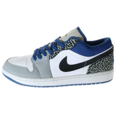 NIKE (ナイキ) AIR JORDAN 1 LOW SE TRUE BLUE エアジョーダン1 ローカットスニーカー ブルー/ホワイト US10.5/28.5cm DM1199-140