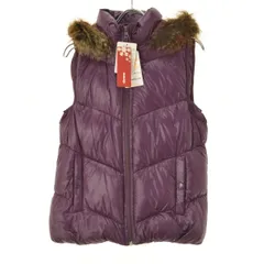 【GAP】フーディー フェイクフェザーダウンベスト