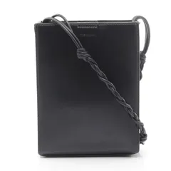 ジルサンダー JIL SANDER ショルダーバッグ TANGLE SMALL タングル スモール ブラック レザー タングル スモール レディース Used B