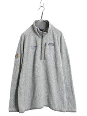 【お得なクーポン配布中!】 パタゴニア ベターセーター ハーフジップ メンズ XL 20年製 フリース セーター 裏起毛 プルオーバー ブルゾン カレッジ 刺繍 大きいサイズ