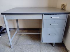 キタジマ スチールラック 作業台 150×60cm ベージュ リノリューム天板