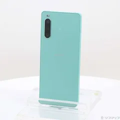 〔中古品〕 Xperia 10 IV 128GB ミント A202SO Softbank SIMフリー【352】