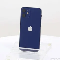 〔中古品〕 iPhone12 mini 64GB ブルー NGAP3J／A SIMフリー【349】