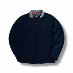 トミーヒルフィガー ニット ジップアップ