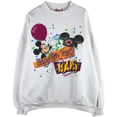 古着 90年代 ディズニー Disney ミッキーマウス キャラクタースウェットシャツ トレーナー USA製 メンズXL相当 ヴィンテージ/eaa601645