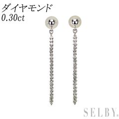 レ・エッセンシャル K18WG ダイヤモンド リング クロス ミステリー