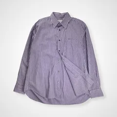 LITTLEBIG リトルビッグ / Stripe Dress SH ストライプシャツ 参考定価：29,000+tax SIZE:46のサムネイル
