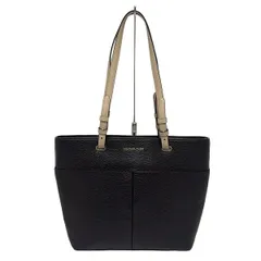 MICHAEL KORS(マイケルコース) ショルダーバッグ - 黒×ベージュ レザー