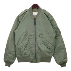 AVIREX アヴィレックス フライトジャケット MA-1 ブルゾン COMMERCIAL L-2 783-2952015 メンズ XLサイズ カーキ アウター DM17358■