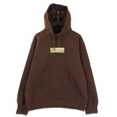 Supreme シュプリーム プルオーバーパーカー 22SS Bling Box Logo Hooded Sweatshirt ブリングボックスロゴ ブラウン M 71014220