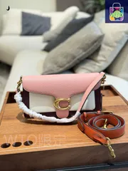 【今日特価】COACH Tabby Wine Red Pink Tote コーチ タビー ワインレッド ピンク トートバッグ-WTO輸入1